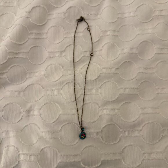 Michael Negrin Pendant Necklace - Blue/Multicolor Floral - Picture 2 of 5